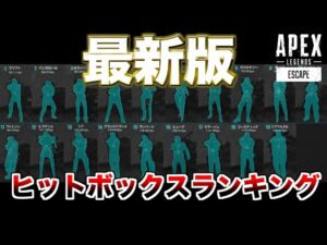 【Apex】最新版ヒットボックスランキング