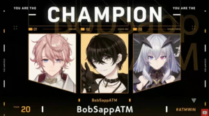 【速報】VTuber最協決定戦、最終試合BobSappATMチームが勝利！！【V最協S4】