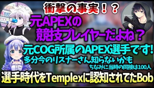 【Apex】TemplexにAPEX選手時代を認知されていて大喜びするBobSappAim