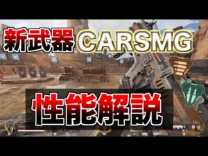 【リーク情報】新武器CARSMGの性能解説！！